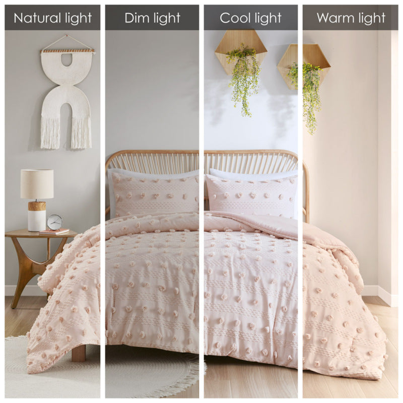 Twin Twin XL Clip Jacquard Comforter Set