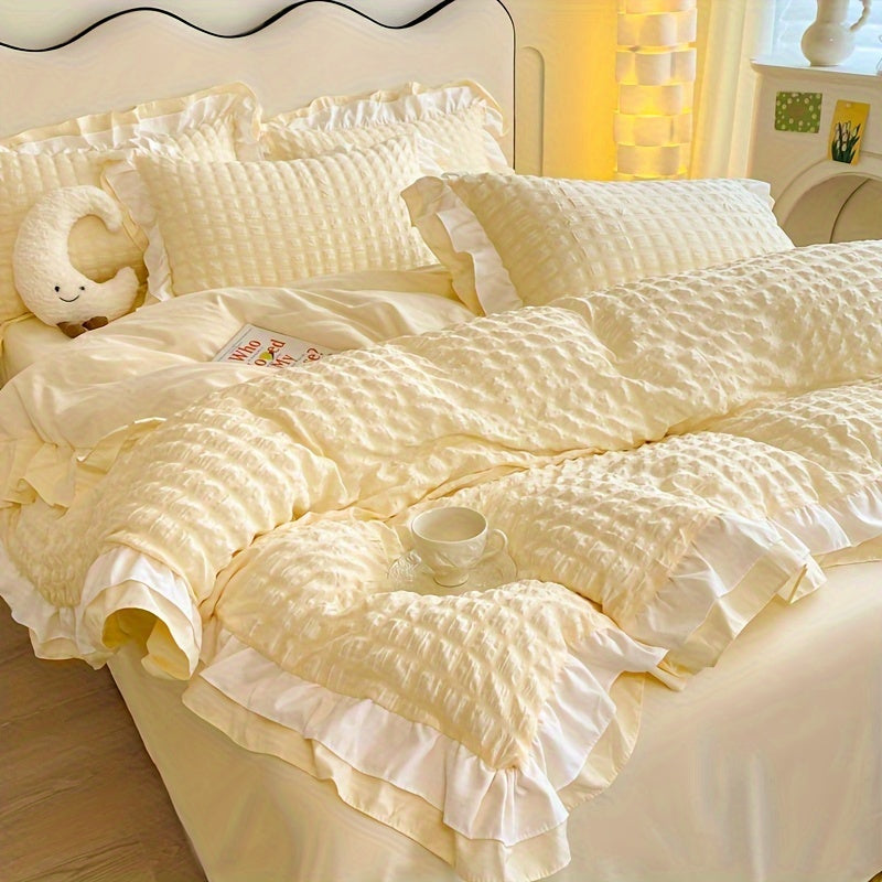 European Princess Wind Light Luxury Four Sets Of Bedding Four Seasons Universal Quilt Set Bed Sheet