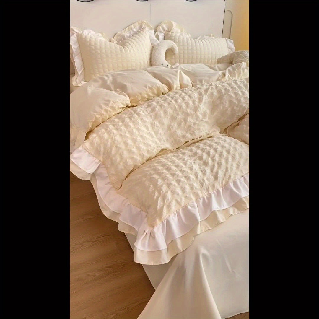 European Princess Wind Light Luxury Four Sets Of Bedding Four Seasons Universal Quilt Set Bed Sheet