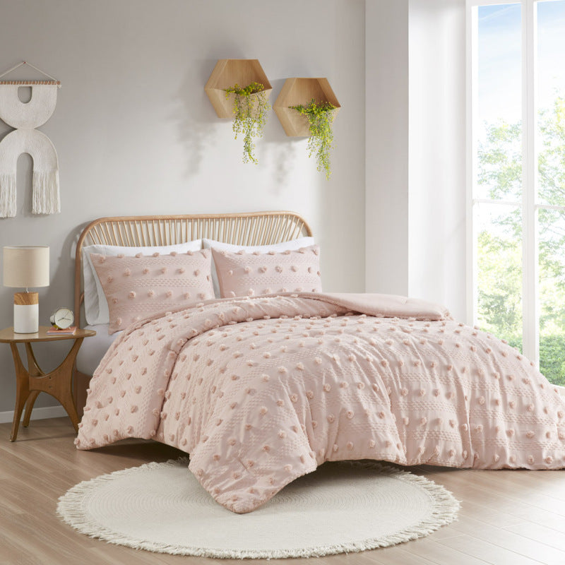 Twin Twin XL Clip Jacquard Comforter Set