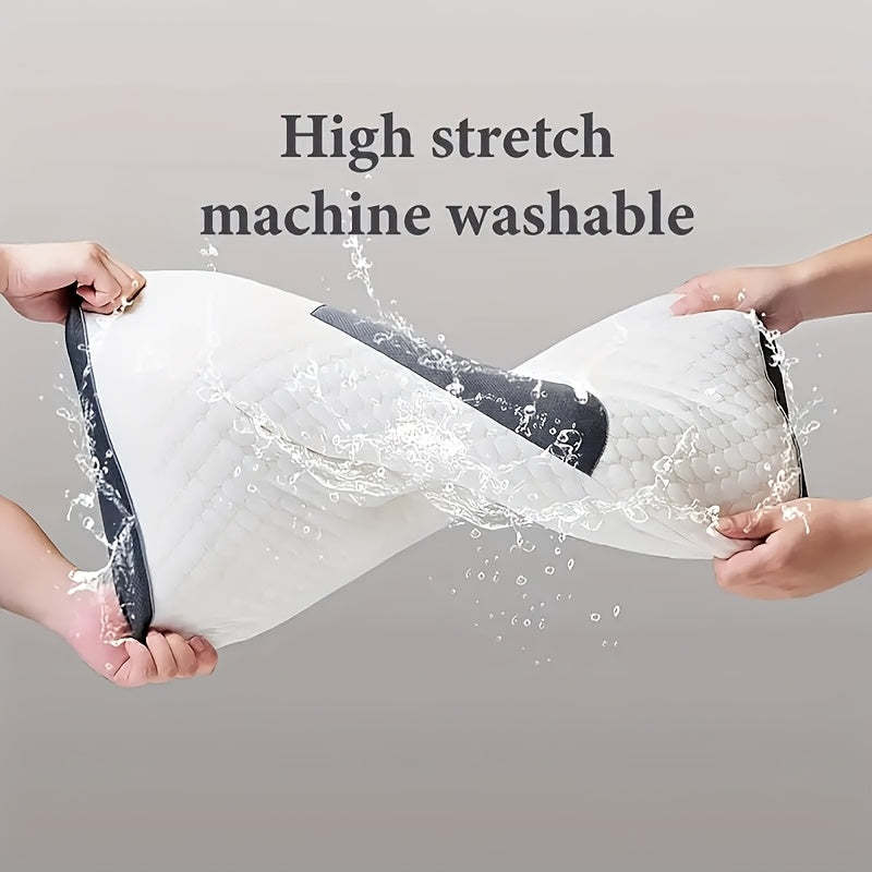 Two Pieces Of Pillow, Neck Support, Adjustable Neck Pillow for Comfortable Sleep, Ergonomic Contour Memory Pillow
