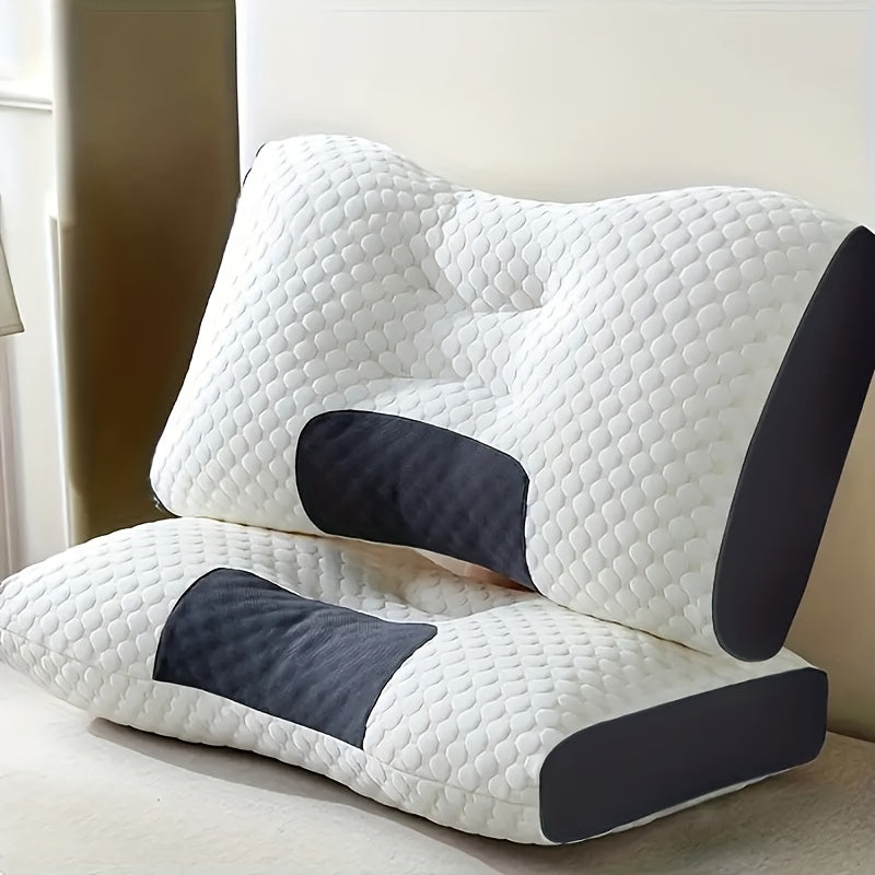 Two Pieces Of Pillow, Neck Support, Adjustable Neck Pillow for Comfortable Sleep, Ergonomic Contour Memory Pillow