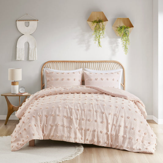 Twin Twin XL Clip Jacquard Comforter Set